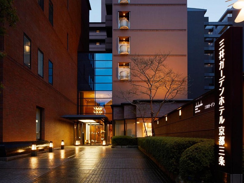 三井ガーデンホテル京都三条の外観